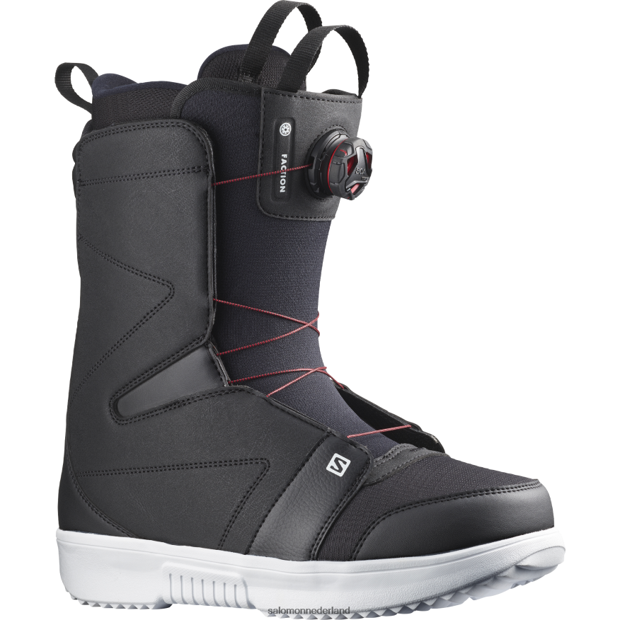 snowboardschoenen voor heren - factieboa zwart wit NTFJN6600 Salomon