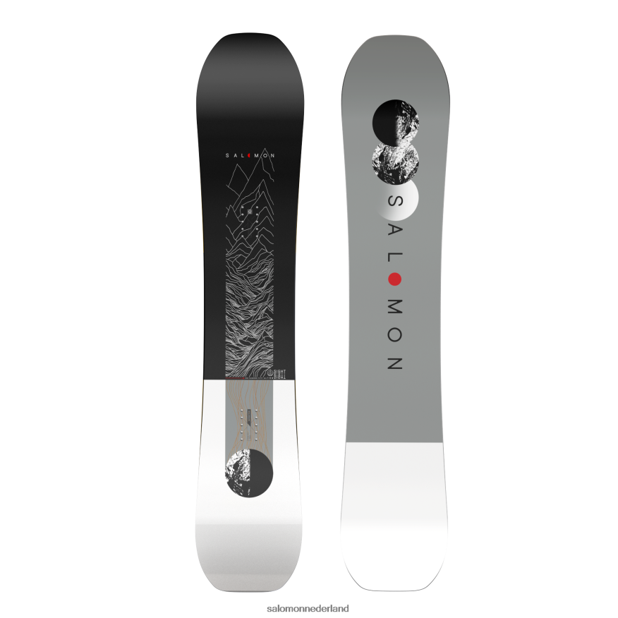 all-mountain snowboard voor heren - zicht l47032000 NTFJN6572 Salomon