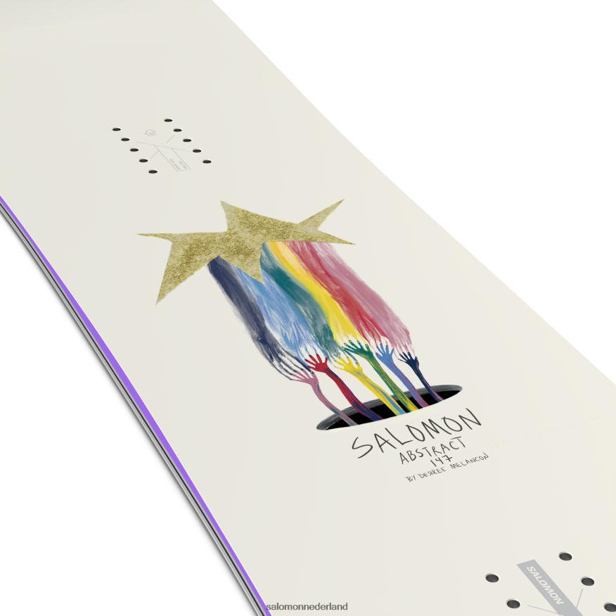 herensnowboard - abstract l47018100 NTFJN6578 Salomon