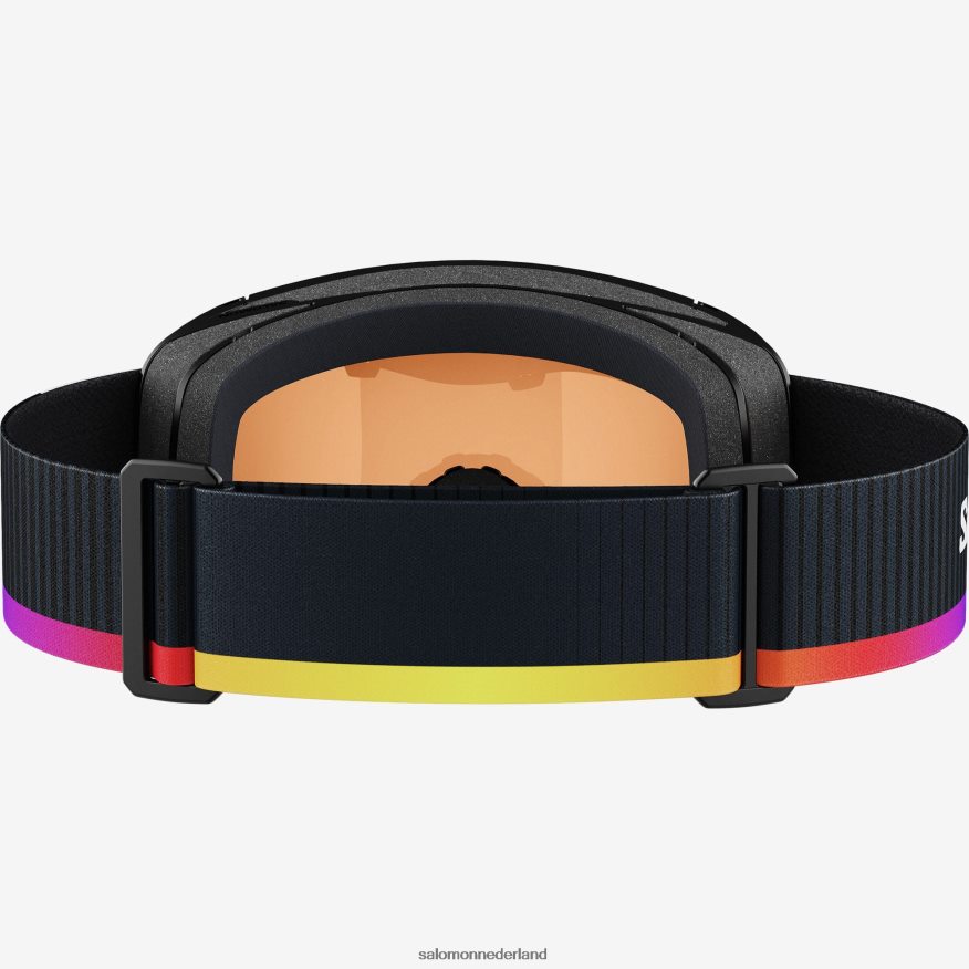 herenbril - aksium 2.0 s meekleurend zwart NTFJN6638 Salomon