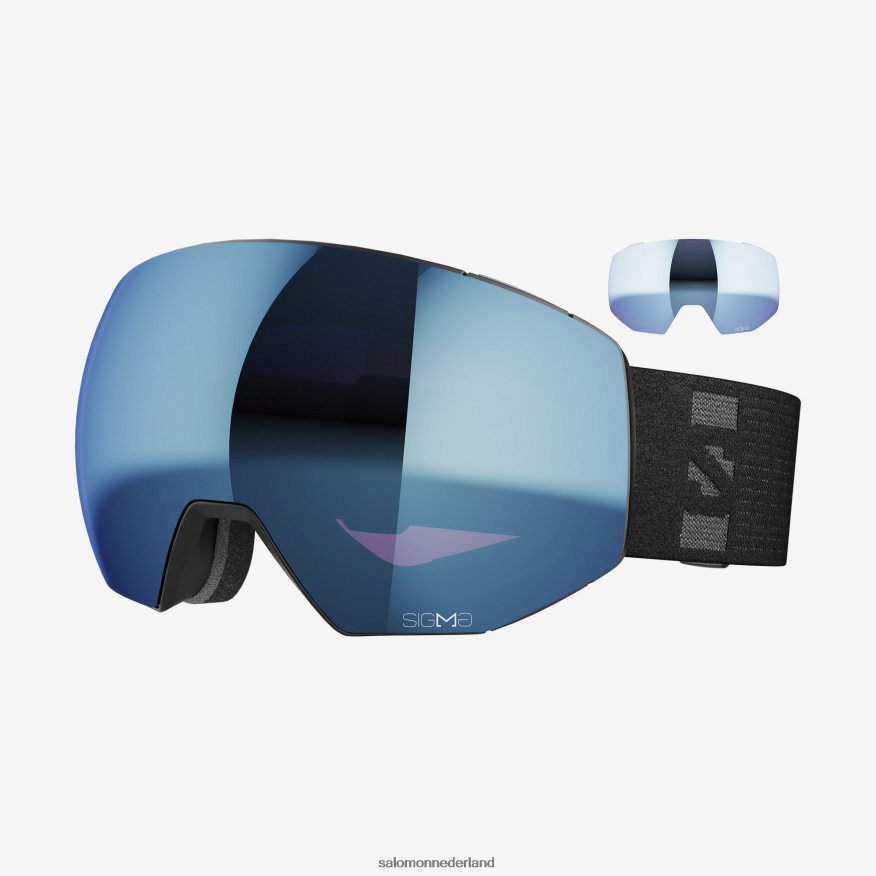 herenbril - radium prime sigma (en extra lens) zwart NTFJN6668 Salomon
