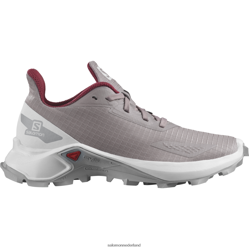 junior - kinderschoenen - alphacross blast kwartel/wit/parelblauw NTFJN61350 Salomon