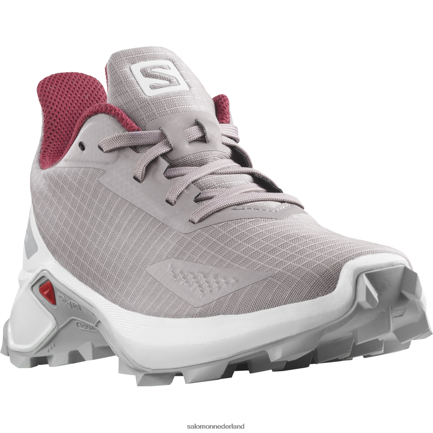 junior - kinderschoenen - alphacross blast kwartel/wit/parelblauw NTFJN61350 Salomon