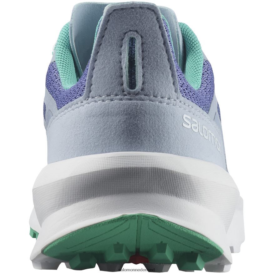 junior - kinderschoenen - patrouille fluweel ochtend/zen blauw/muntblad NTFJN61348 Salomon