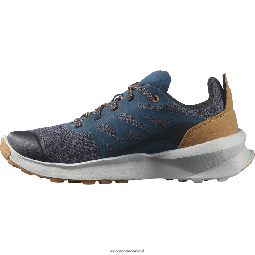 junior - kinderschoenen - patrouille magneet/parelblauw/tabaksbruin NTFJN61347 Salomon