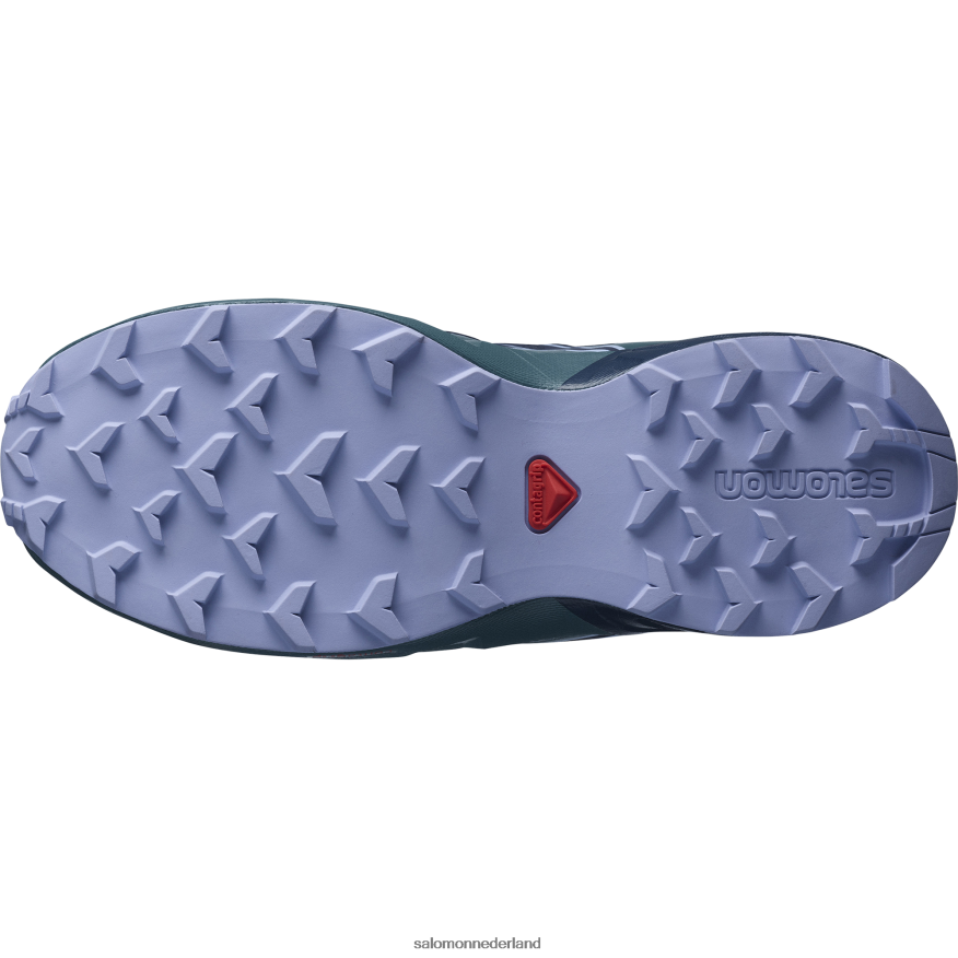 junior - kinderschoenen - speedcross clima waterproof druif/wilde eend blauw/lavendel NTFJN61345 Salomon