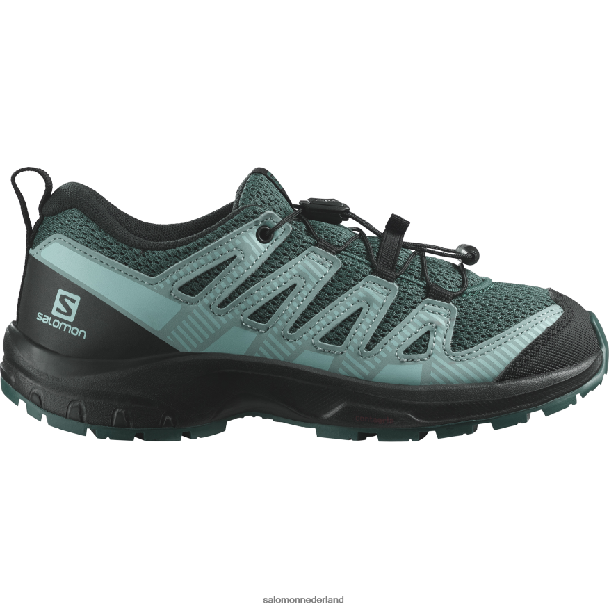 junior - kinderschoenen - xa pro v8 sterrenkijker/zwart/blauwe uitstraling NTFJN61358 Salomon