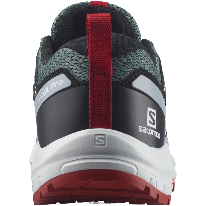 junior - kinderschoenen - xa pro v8 stormachtig weer/zenblauw/gojibes NTFJN61357 Salomon