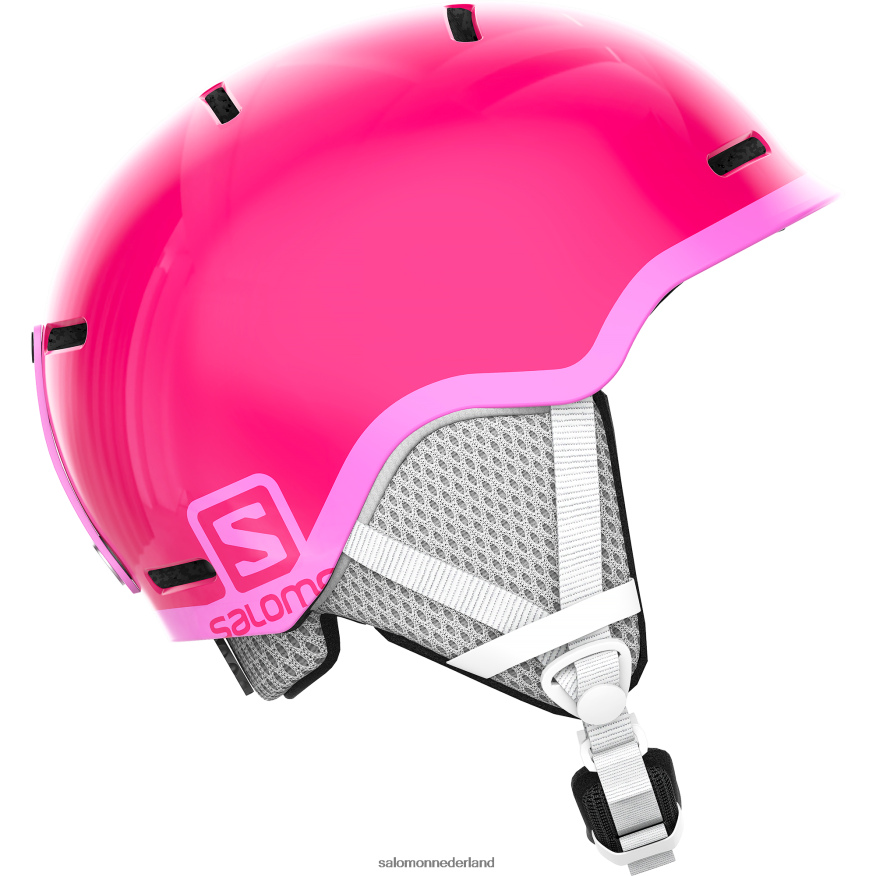 junior - kinderhelm - grom glanzend/roze NTFJN61397 Salomon