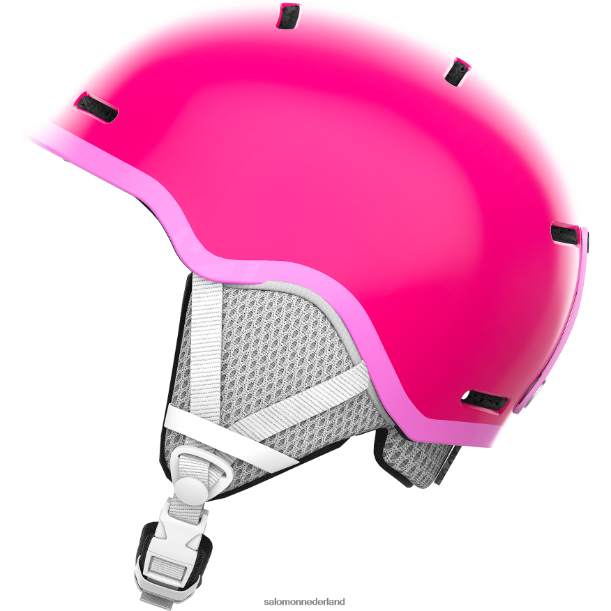 junior - kinderhelm - grom glanzend/roze NTFJN61397 Salomon