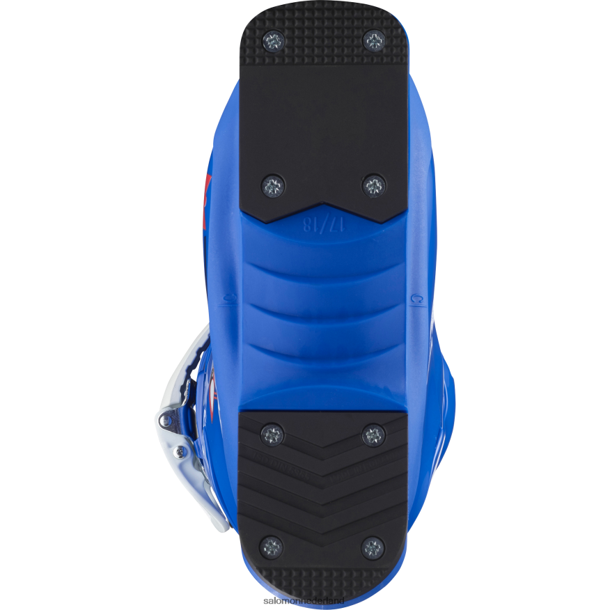 junior - all-mountain kinderlaarzen - t1 ras blauw/wit NTFJN61425 Salomon