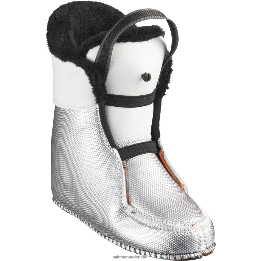 junior - kinderpistelaarzen - t1 girly wit/scubablauw NTFJN61426 Salomon