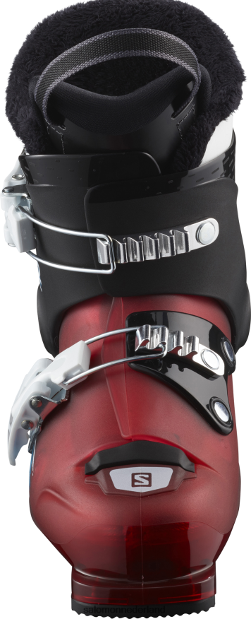 junior - kinderpistelaarzen - t2 rt zwart/rood/wit NTFJN61379 Salomon