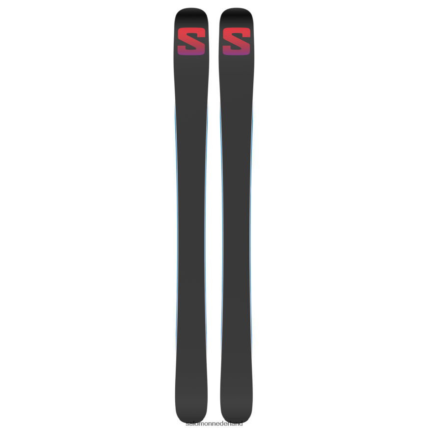 junior - freerideski's voor kinderen - qst blank team illusieblauw/rood/procesblauw NTFJN61366 Salomon