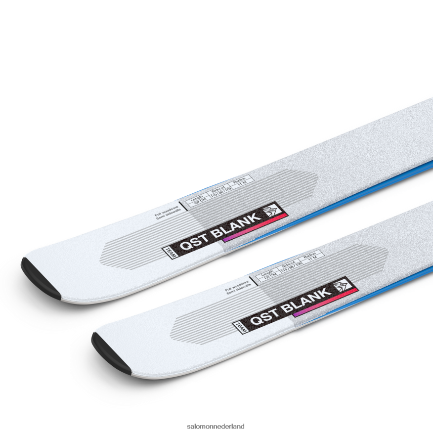 junior - freerideski's voor kinderen - qst blank team illusieblauw/rood/procesblauw NTFJN61366 Salomon