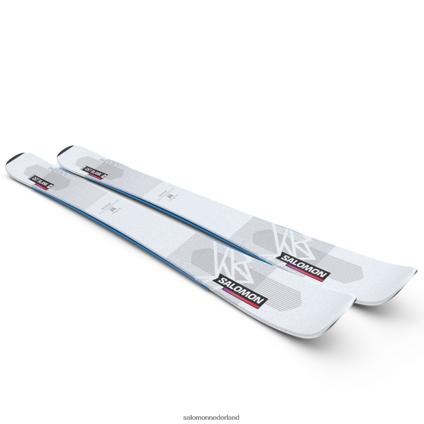 junior - freerideski's voor kinderen - qst blank team illusieblauw/rood/procesblauw NTFJN61366 Salomon