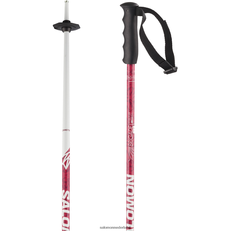 junior - kinderalpinstokken - brigade jr roze NTFJN61383 Salomon