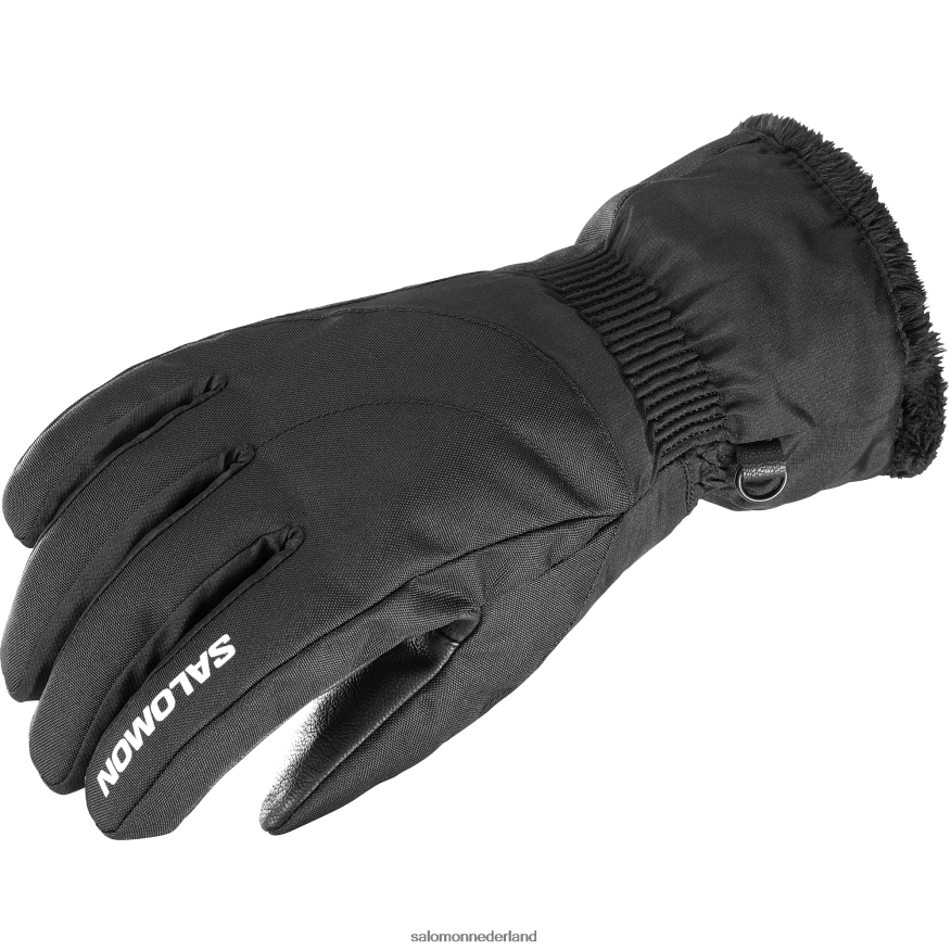 dameshandschoenen - force gore-tex diep zwart NTFJN6993 Salomon