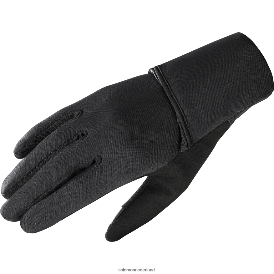 dameshandschoenen - snelle vleugelwinter diep zwart NTFJN6990 Salomon
