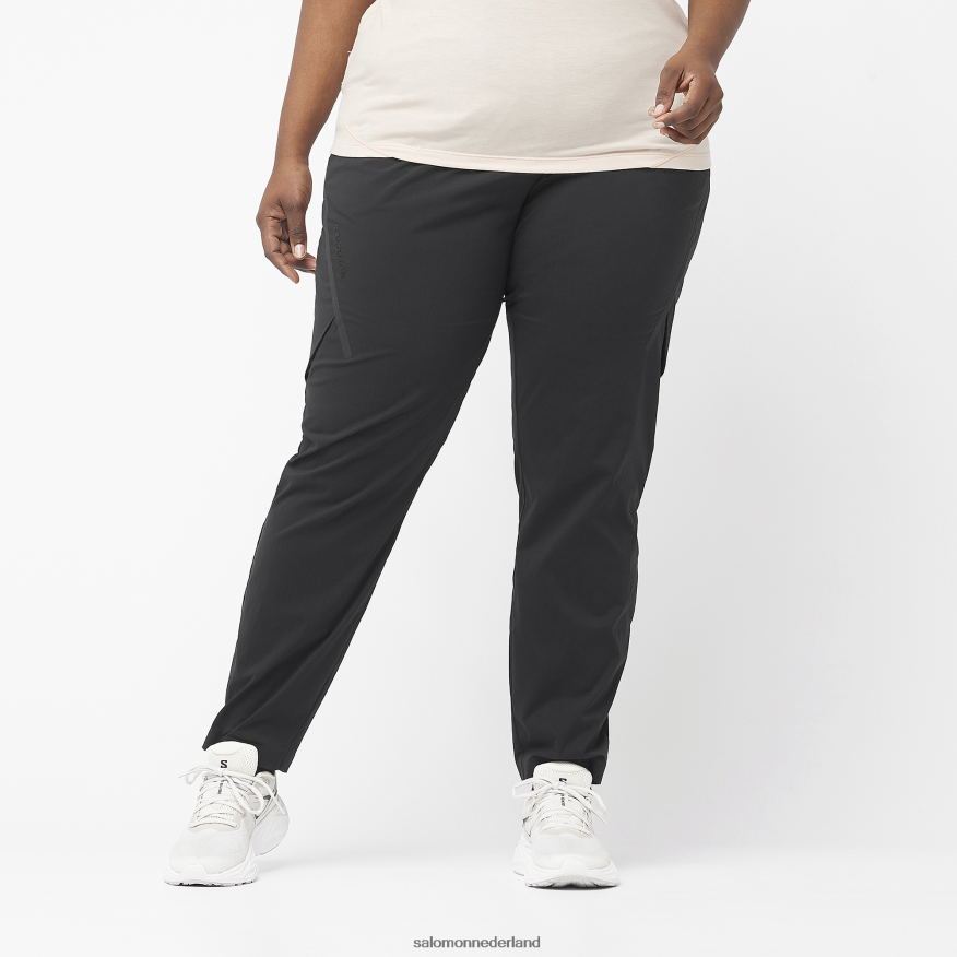 damesbroek - runlife diep zwart NTFJN6944 Salomon