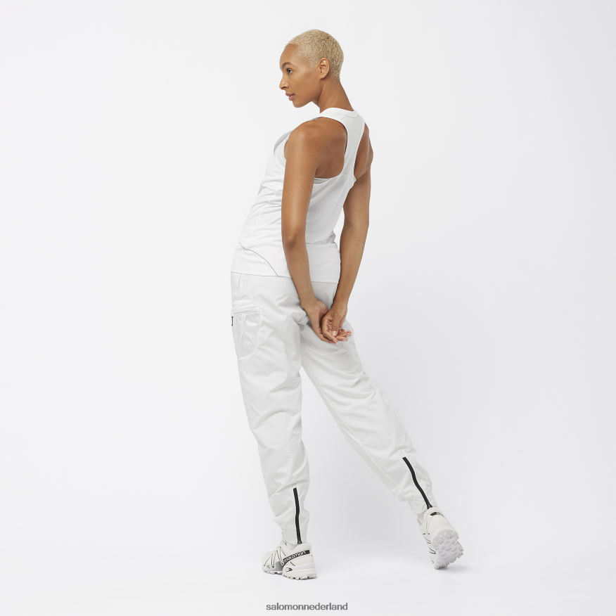 damesbroeken - equipe wit NTFJN6943 Salomon