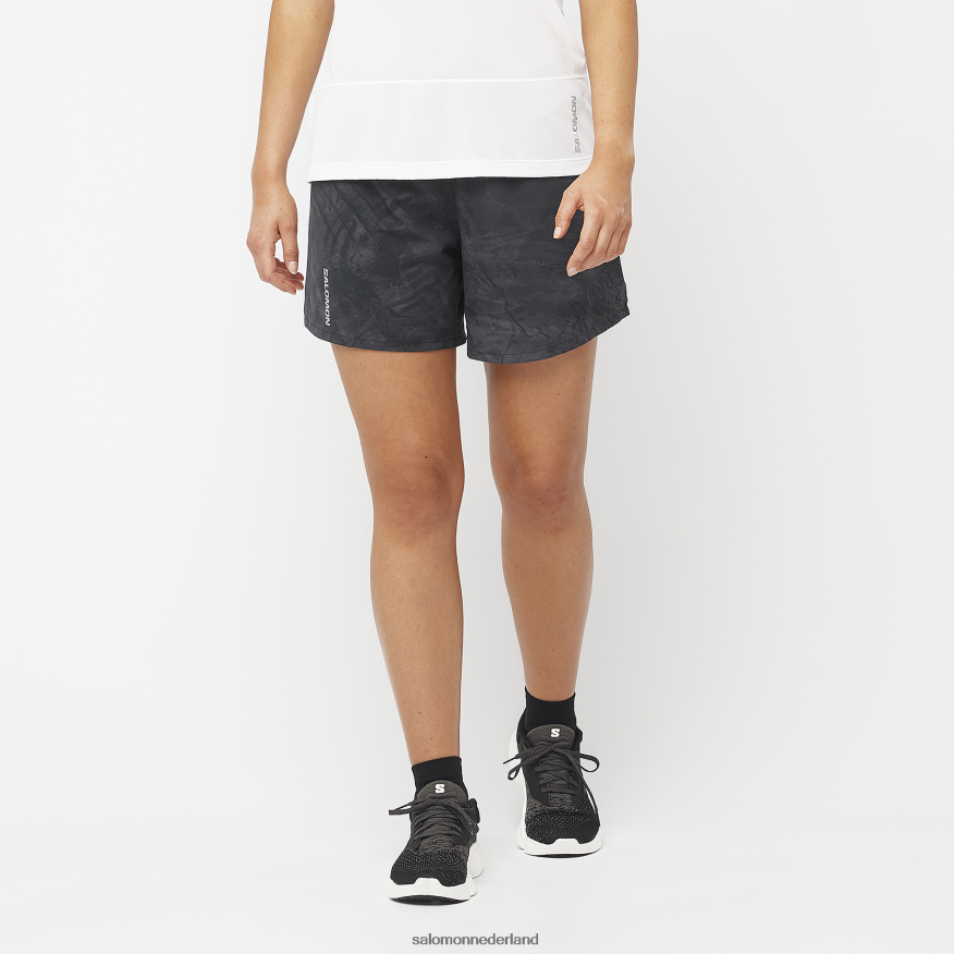damesshorts - kruis 5 periscoop/ao/diepzwart NTFJN61180 Salomon
