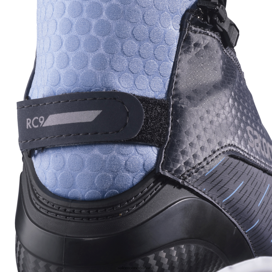 klassieke nordic dameslaarzen - rc9 vitane ebbenhout/kentuckachtig blauw NTFJN61338 Salomon