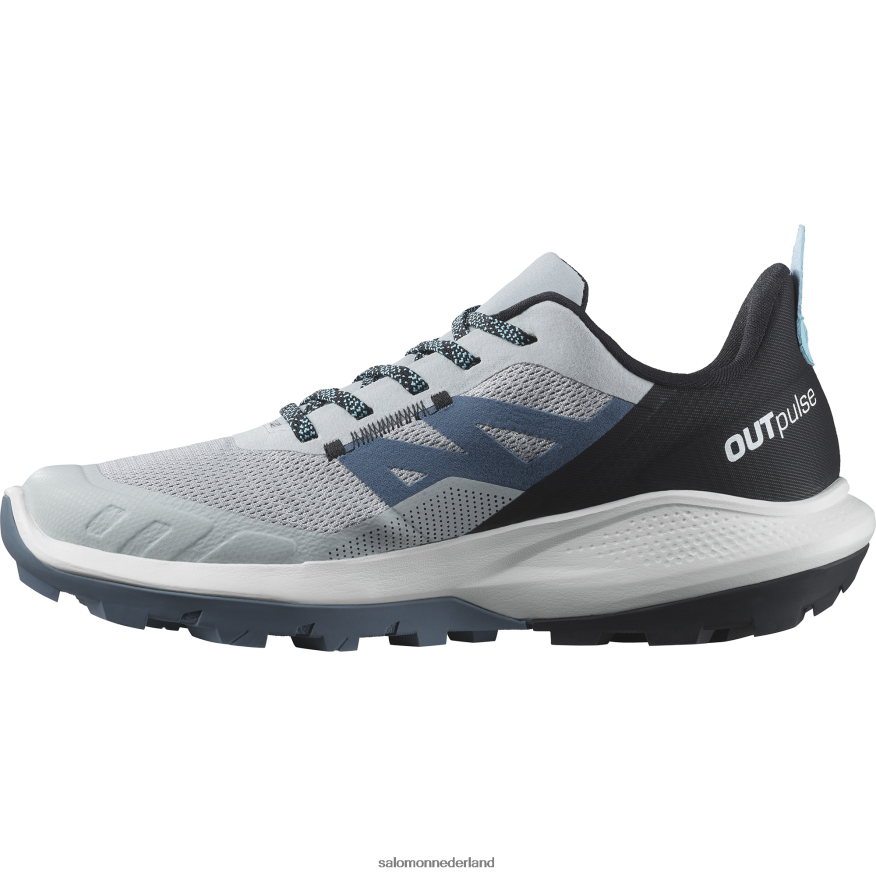 dameswandelschoenen - outpulse parelblauw/chinablauw/blauwe uitstraling NTFJN61282 Salomon