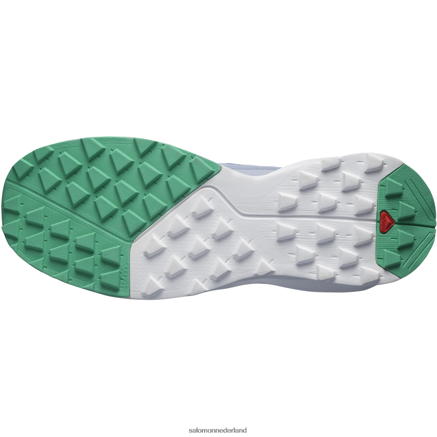 dameswandelschoenen - patrouille fluweel ochtend/zen blauw/muntblad NTFJN61127 Salomon