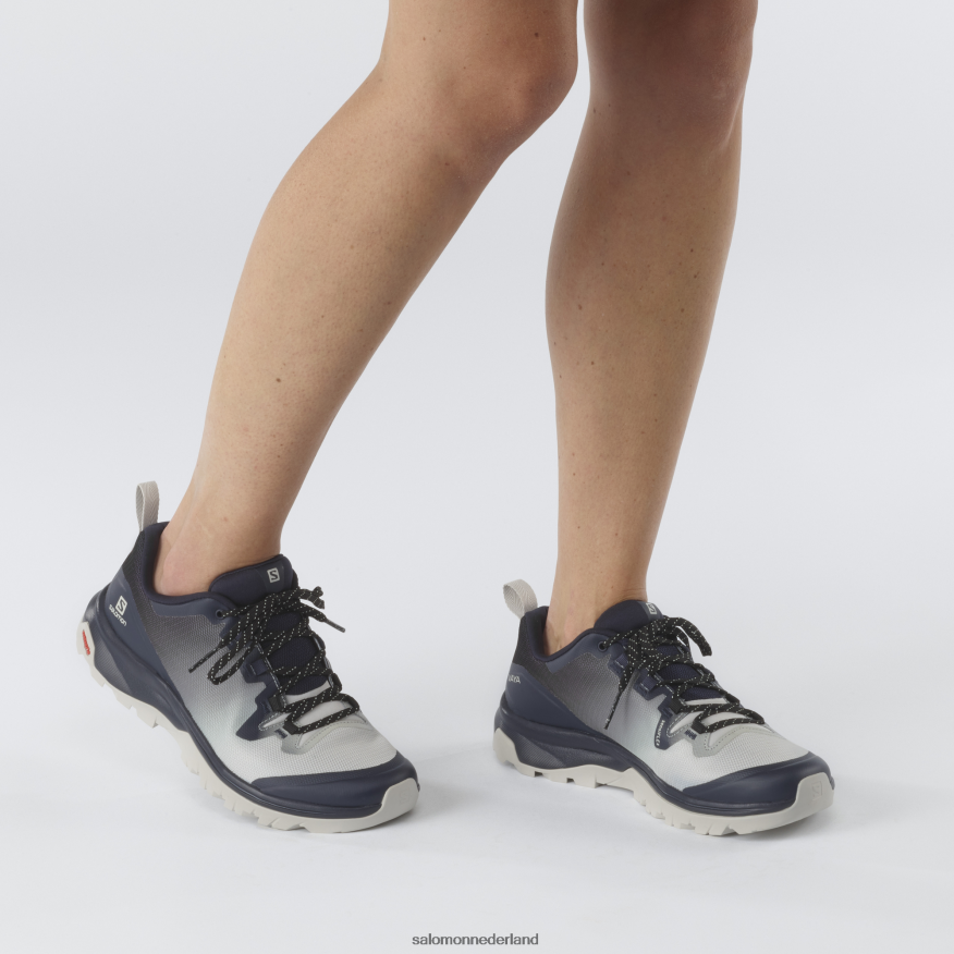 wandelschoenen voor dames - vaya maansteen/nachtelijke hemel NTFJN61284 Salomon