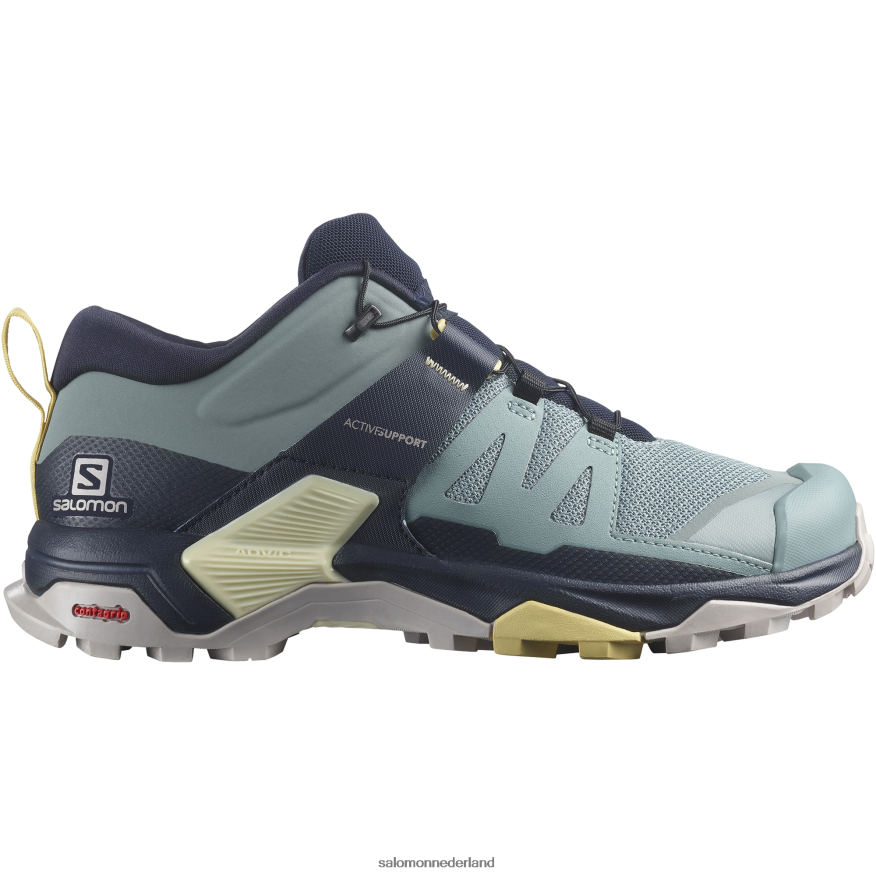 wandelschoenen voor dames - x ultra 4 trooper/nachtelijke hemel/zonjurk NTFJN61118 Salomon