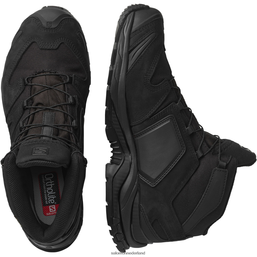 Dames Forces-schoenen - XA Forces Mid Wide Gore-Tex nl zwart NTFJN6812 Salomon