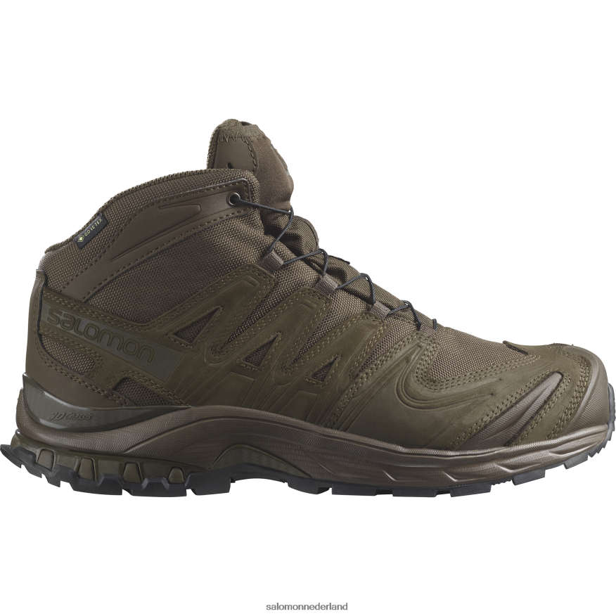 Forces-schoenen voor dames - xa force mid gore-tex nl aarde bruin NTFJN6818 Salomon