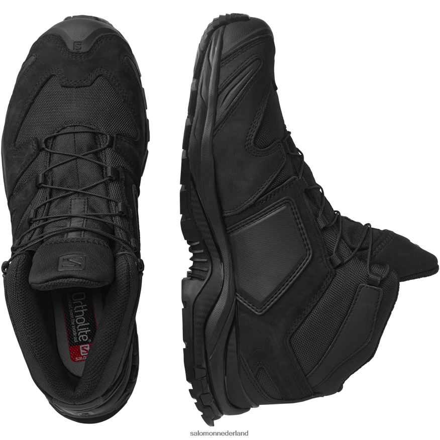 dames force schoenen - xa force mid wide en zwart NTFJN6817 Salomon