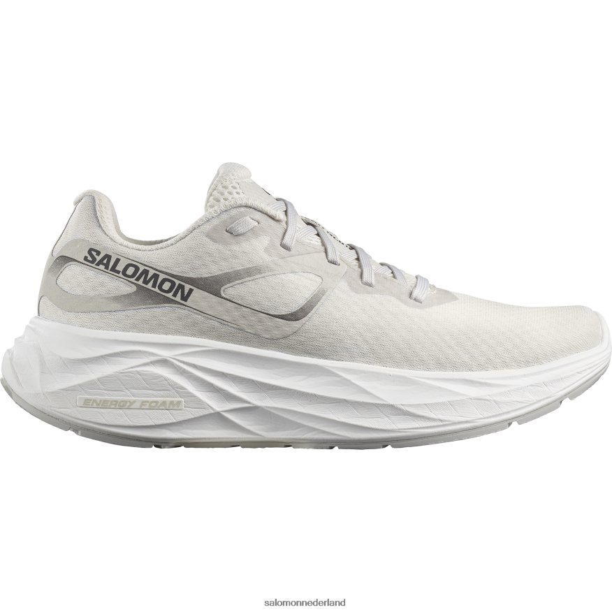 hardloopschoenen voor dames - aero glide vanille-ijs/wit/maansteen NTFJN61149 Salomon
