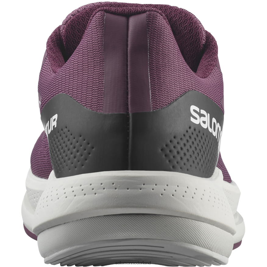 hardloopschoenen voor dames - spectur tulpenhout/maansteen/druivenwijn NTFJN6748 Salomon