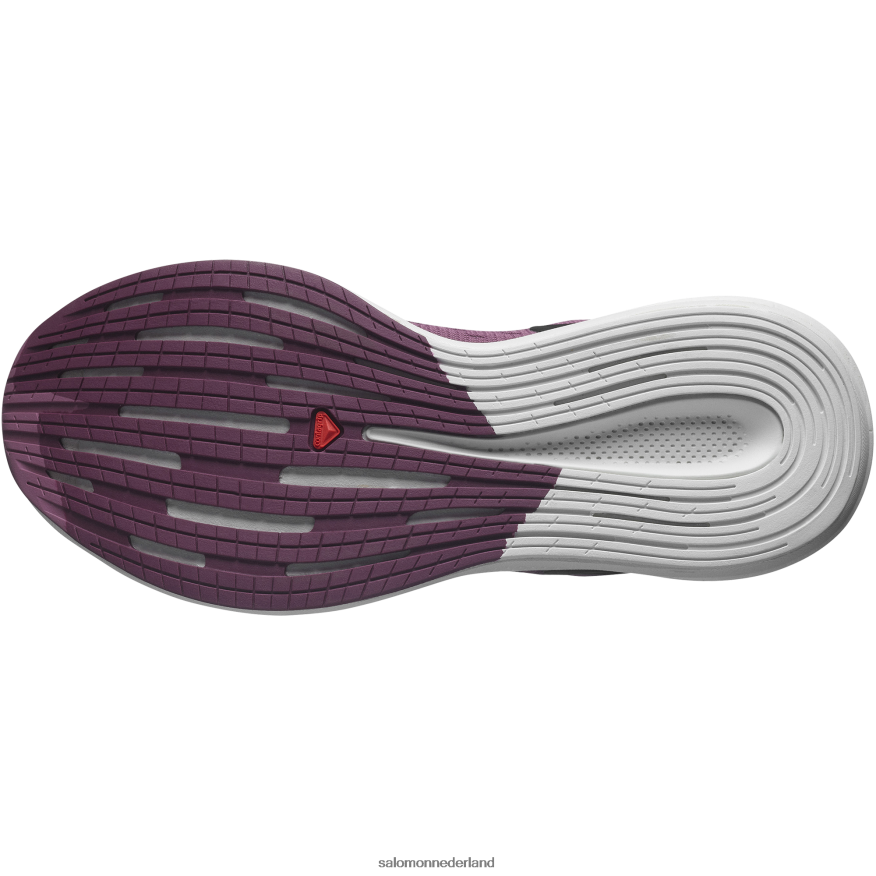 hardloopschoenen voor dames - spectur tulpenhout/maansteen/druivenwijn NTFJN6748 Salomon