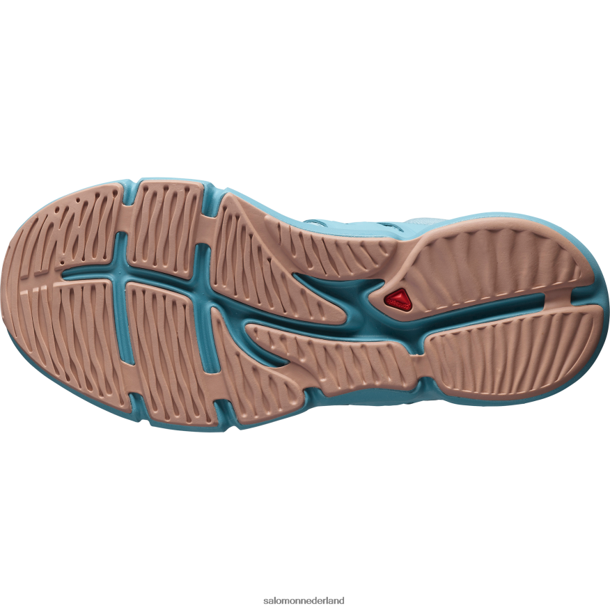 hardloopschoenen voor dames - voorspellen soc 2 kristalblauw/delphiniumblauw/sirocco NTFJN6757 Salomon