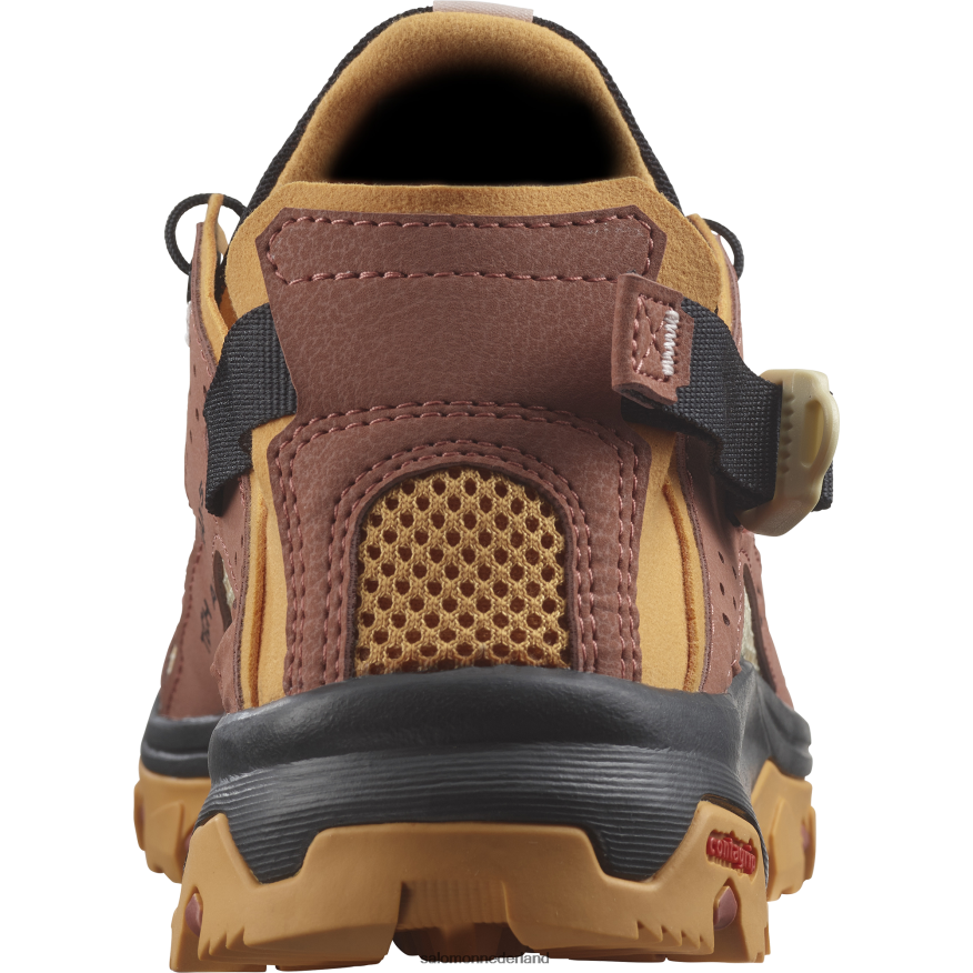 dames waterschoenen - techamphibian 5 cederhout/buckskin/rozenwolk NTFJN6789 Salomon