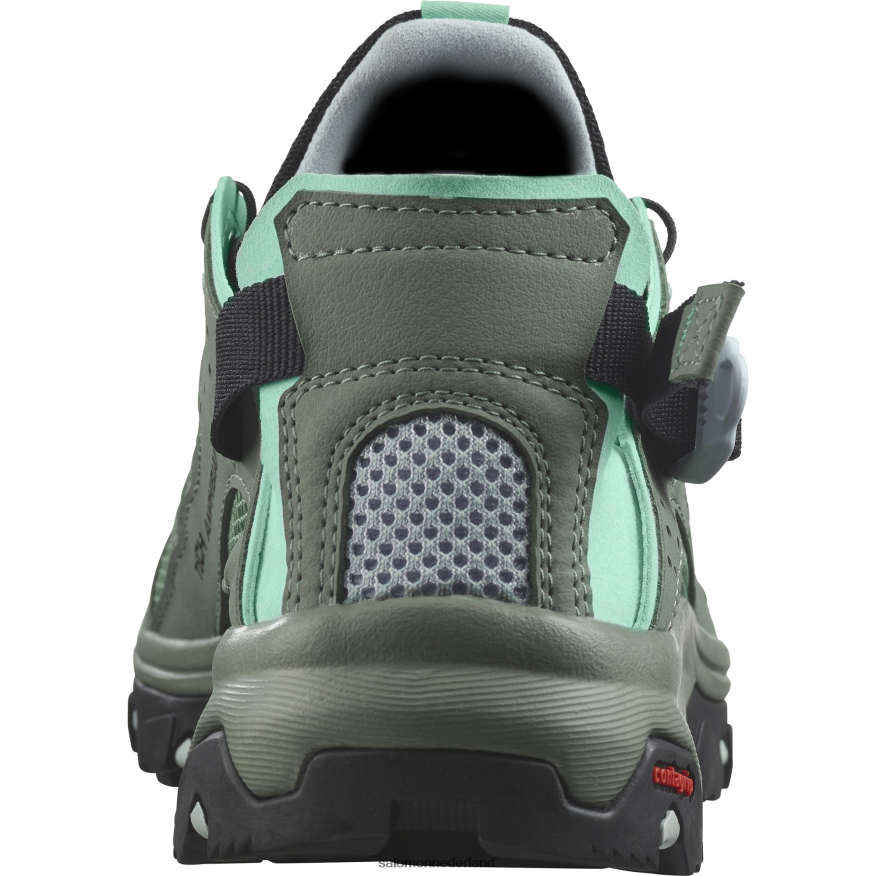 dames waterschoenen - techamphibian 5 lauwerkrans/poolijs/marineblauw NTFJN6787 Salomon