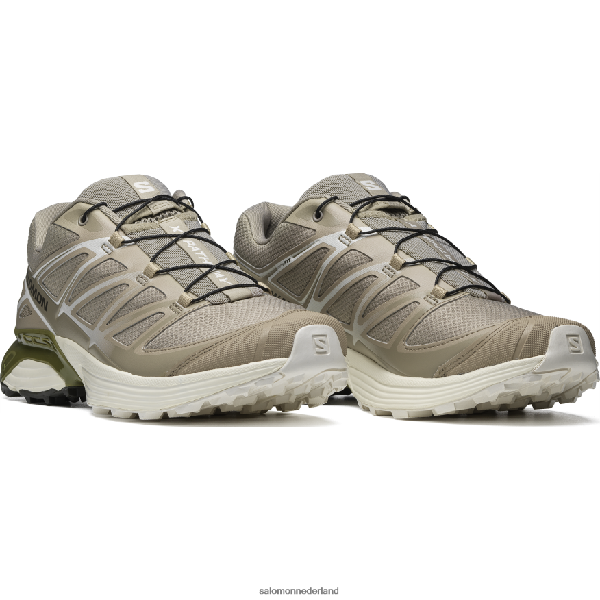 sportschoenen voor dames - XT-pathway vintage kaki/vanille-ijs/eendagsvlieg NTFJN6765 Salomon