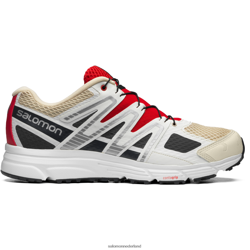 sportschoenen voor dames - x-mission 4 vanille-ijs/ebbenhout/gojibes NTFJN6780 Salomon