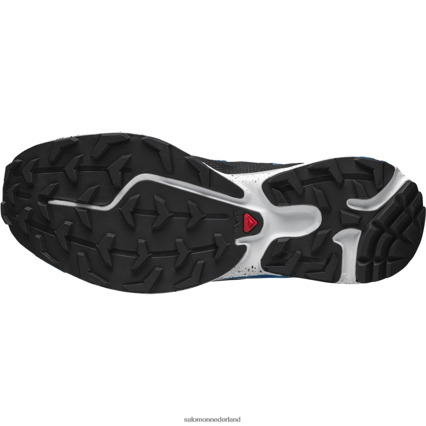 sportschoenen voor dames - xt-rush zwart/wit/indigo vlaggenlijn NTFJN6770 Salomon