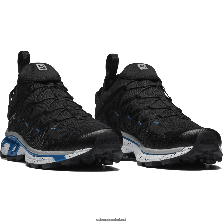 sportschoenen voor dames - xt-rush zwart/wit/indigo vlaggenlijn NTFJN6770 Salomon
