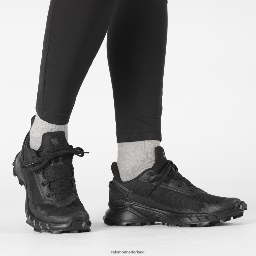 hardloopschoenen voor dames - alphacross 4 zwart NTFJN61540 Salomon