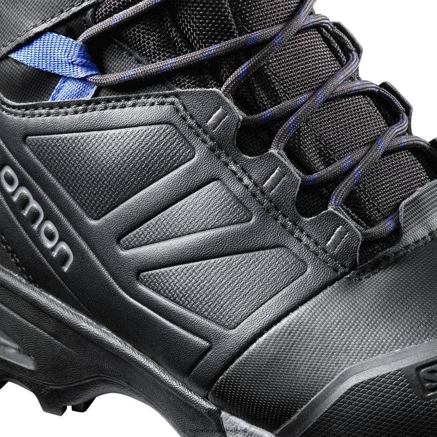 dames winterlaarzen - oundra pro clima waterdicht fantoom/zwart/amparoblauw NTFJN6783 Salomon