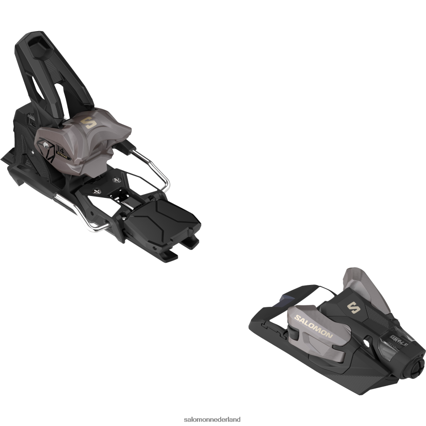 all-mountain bindingen voor dames - streef 14 gripwalk metaal NTFJN61047 Salomon