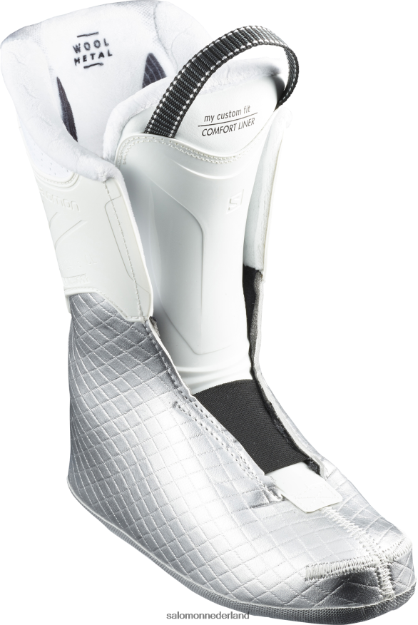 all-mountain dameslaarzen - qst access 70 petroleumblauw/wit/schietende zee NTFJN61043 Salomon