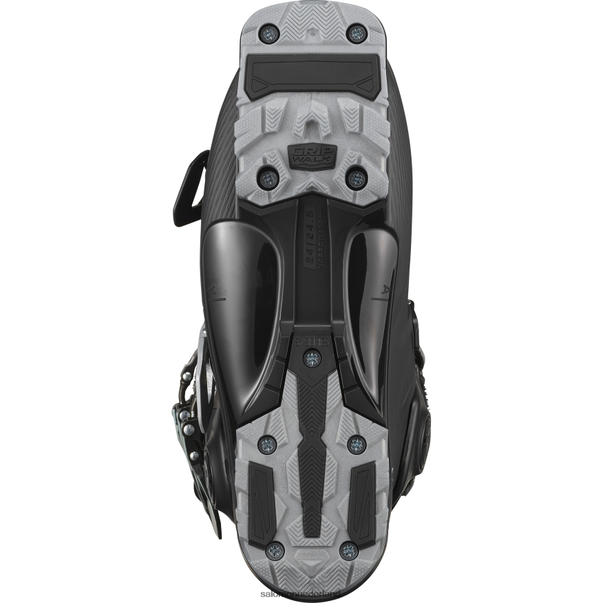 dames pistelaarzen - s/pro alpha 80 zwart/wit mos/zilver NTFJN61038 Salomon