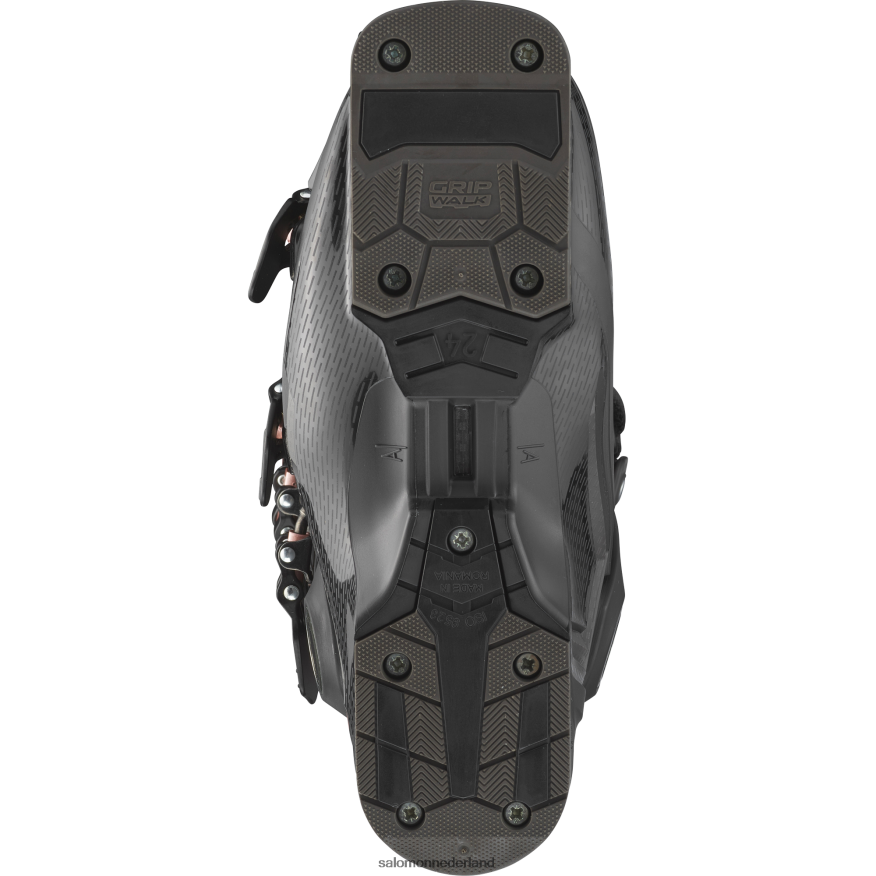 dames pisteski's - s/pro mv 90 zwart/roségoud/belluga NTFJN61032 Salomon